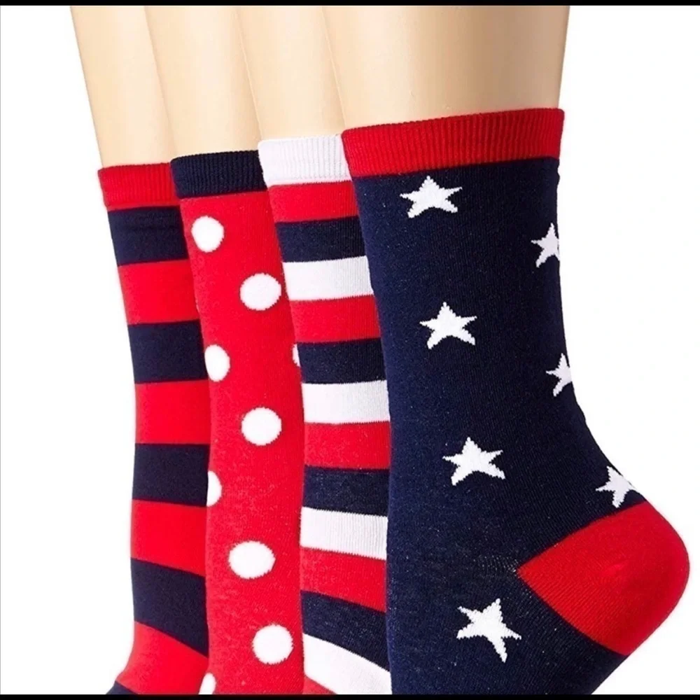 𝅺k. Bell Women's Mix It Up Americana Crew 2 Pair Pk